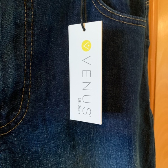 Brand new blue VENUS bum lift jeans size 14 - Picture 2 of 4